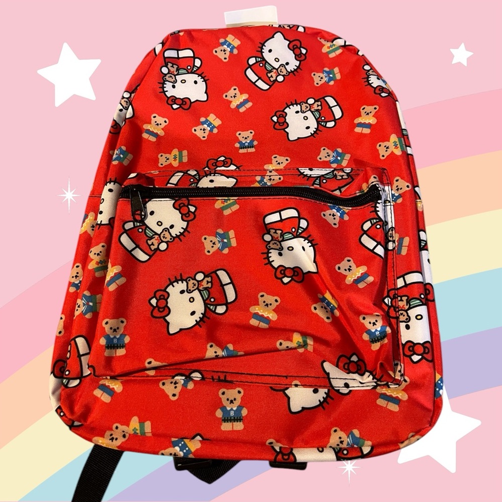 Hello Kitty Red Backpack